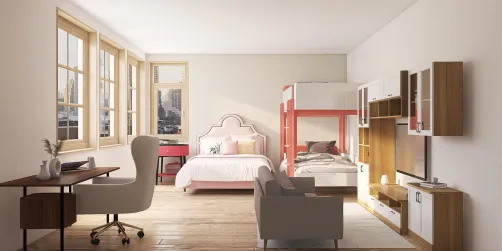 three childrens room 