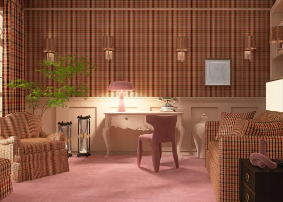 # Cozy den  Renderização de Design