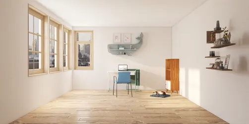 Cozy home office