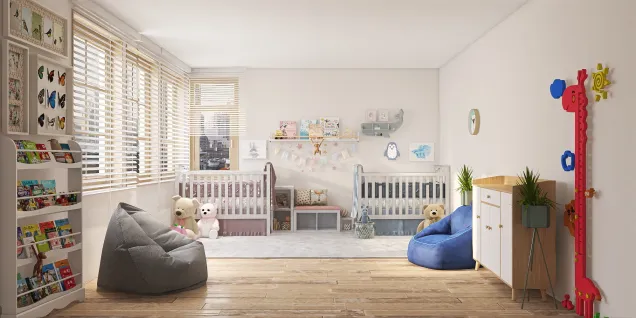 Baby room for boy and girl
