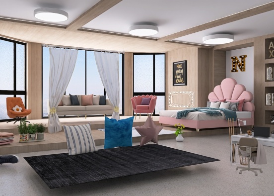 a perfect room Design Rendering