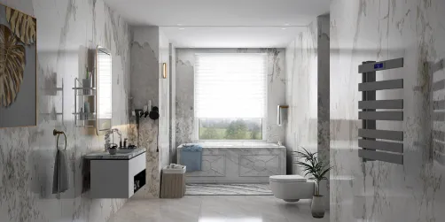 Marble Bathroom 1
