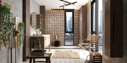 Wood Bathroom