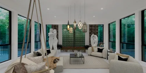 The white light room ...