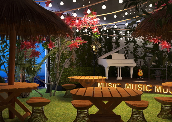 Music in the garden! Design Rendering