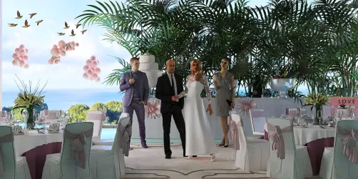 Matrimonio intimo sul mare 👰🤵