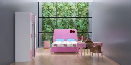 Barbie weird room design 