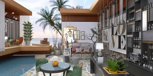 Hotel "LOVE" - Pool Bar