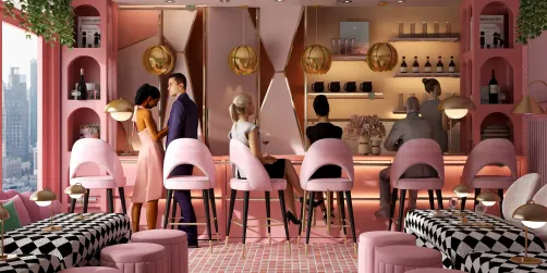 With a splash of Wes Anderson