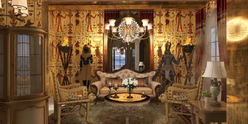 Vintage Egyptian Decor