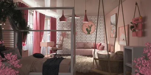 Teen Pink Room