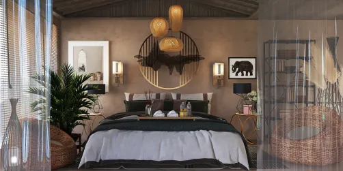 Spa hotel bedroom 🧉