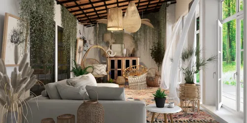 Bohemian veranda 🤎🤍