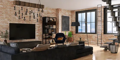 Industrial Living room