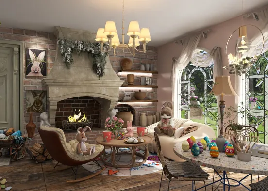 # Easter Renderização de Design