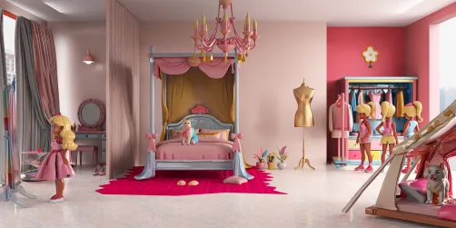 Detalhes da Casa da Barbie