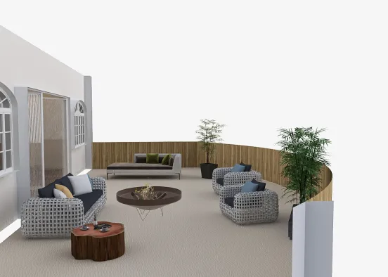 # Espaço ao Ar Livre Визуализация дизайна