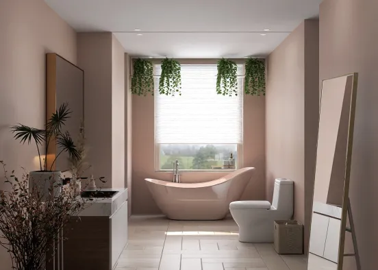 pink bathroom 🌷 Design Rendering