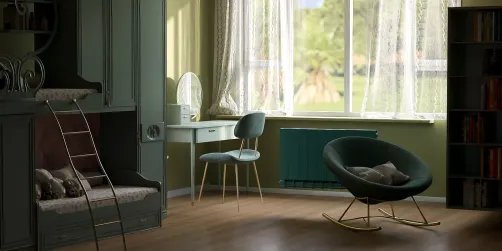 Empty kids room