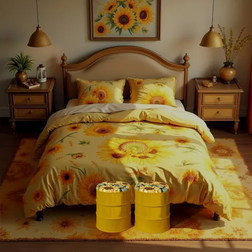 Sunflower Serenity Suite