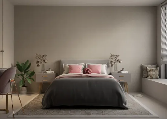 # dormitorio Renderização de Design