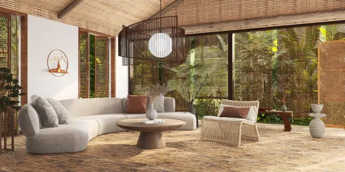 Bohemic living room