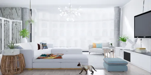 Minimalist living room