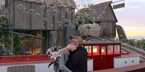 This time not to leave