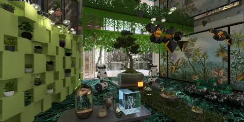 Sala de cultivação ao plantio.