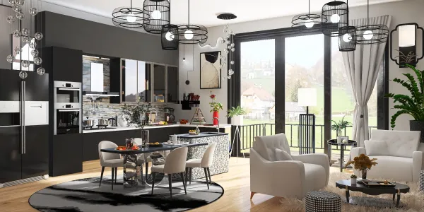 Professional interior design created with Homestyler 3D design software