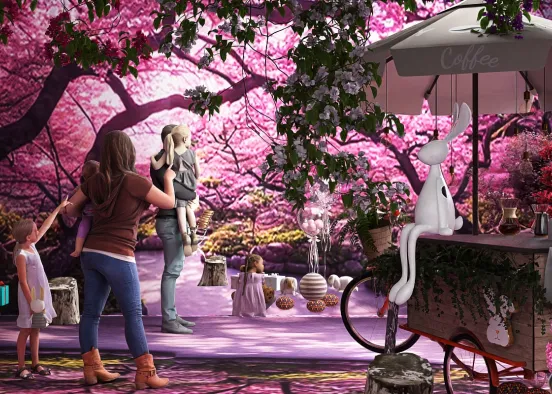 # Fiesta de pascua  Renderização de Design