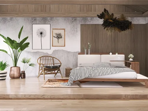 Simple bedroom 🖤