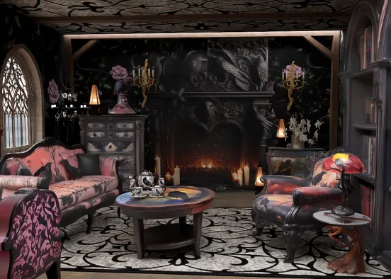 # Raven Room Визуализация дизайна