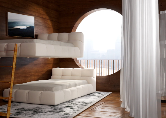 Cabin sleeping pod design Design Rendering
