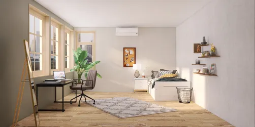 I think this is the perfect college room