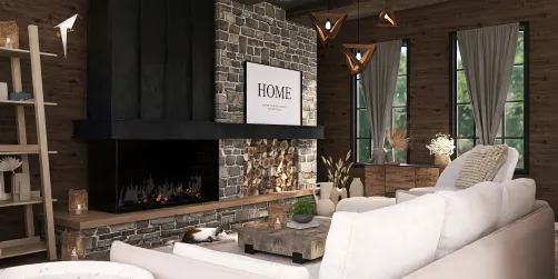 Modern Rustic Cabin 🪵🍓✨