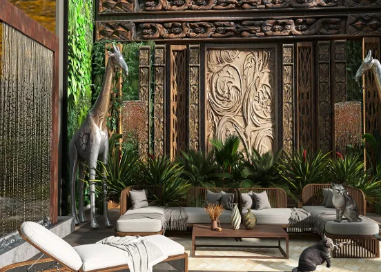 # Bali Bliss Визуализация дизайна