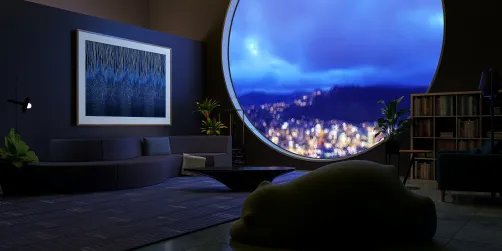 ravenclaw living room 
