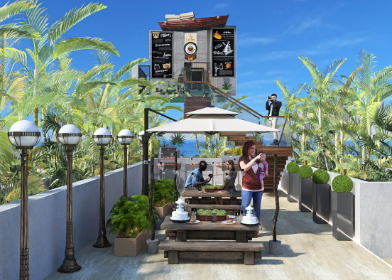future terrasse  Design Rendering