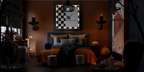 Spooktacular Guest Retreat Bedroom