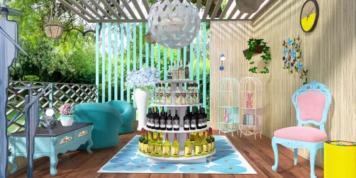 Aquamarine party room 🥳 