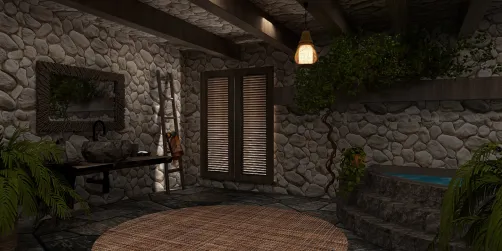 Bathroom Greenery 