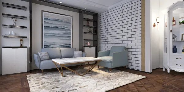 Professional interior design created with Homestyler 3D design software