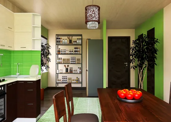 # kitchen  Renderização de Design