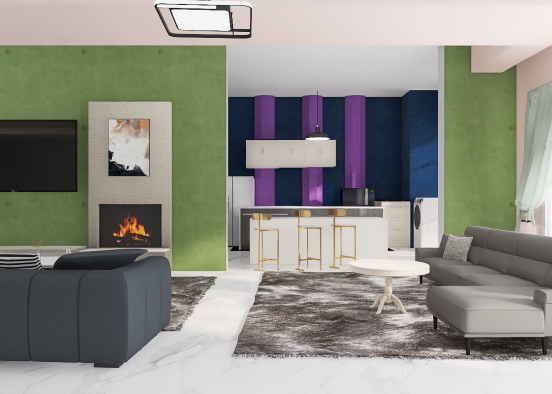 glamorous apartment ✨🌆 Design Rendering