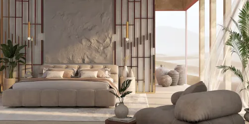 Desert bedroom 