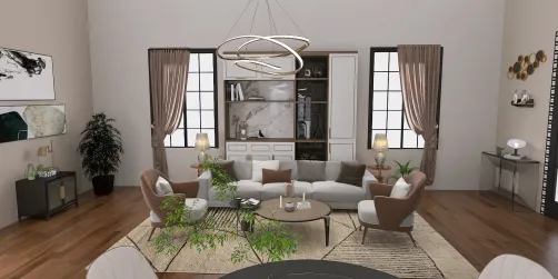 Modern Luxury Living Space