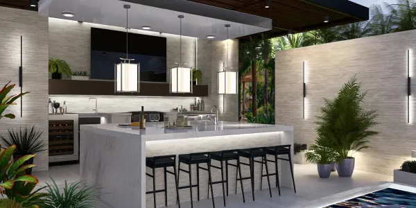 An Outdoor Culinary Oasis