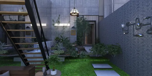 Beautiful house facade 