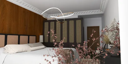 Classic vintage style bedroom idea 💡